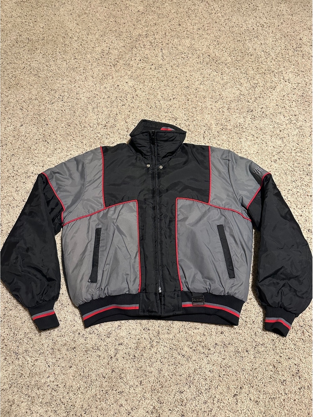 Maxim Wear Yamaha Ladies XL Black and Gray Puffer Jacket